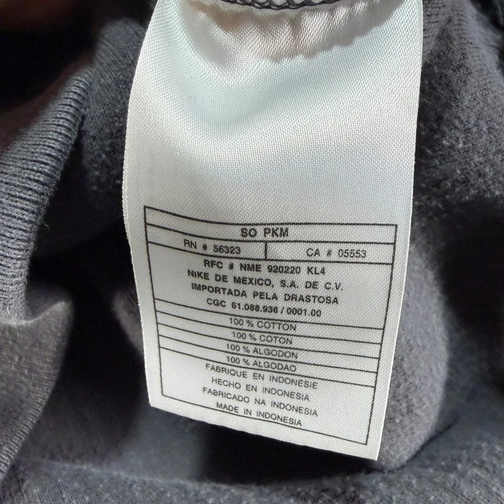 Vintages Nike Golf Sweater Tiger Woods Vest Mens XXL Gray Ribbed V-Neck Cotton